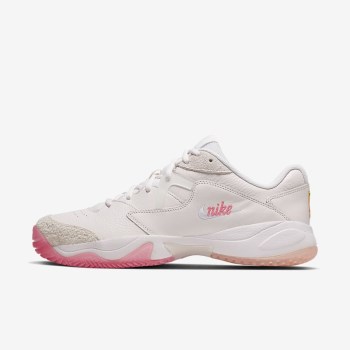 Nike Court Lite 2 Premium - Férfi Teniszcipő - Rózsaszín/Rózsaszín/Rózsaszín/Fehér